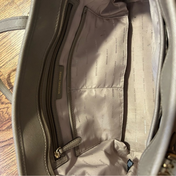 Michael Kors Taupe Tote Bag - Picture 3 of 4